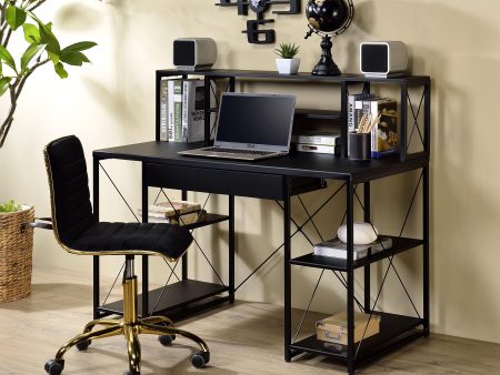 Amiel Black Desk For Discount