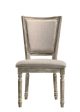 Acme Furniture Gabrian Side Chair (Set of 2) in Reclaimed Gray 60172 For Discount