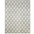 Acanthus Light Gray Blue 5  X 8  Area Rug Discount