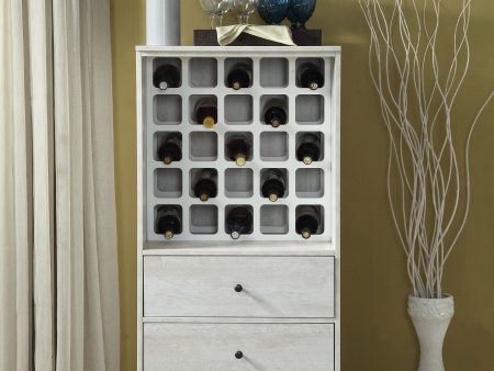 Wiesta Antique White Wine Cabinet Supply