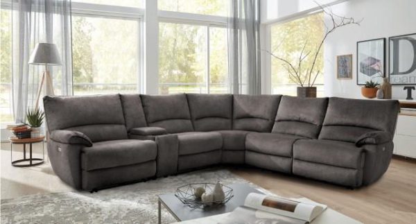 CERELIA Power Sectional, Gray on Sale