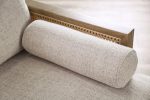 ALESUND Sofa, Beige Light Oak Online Hot Sale