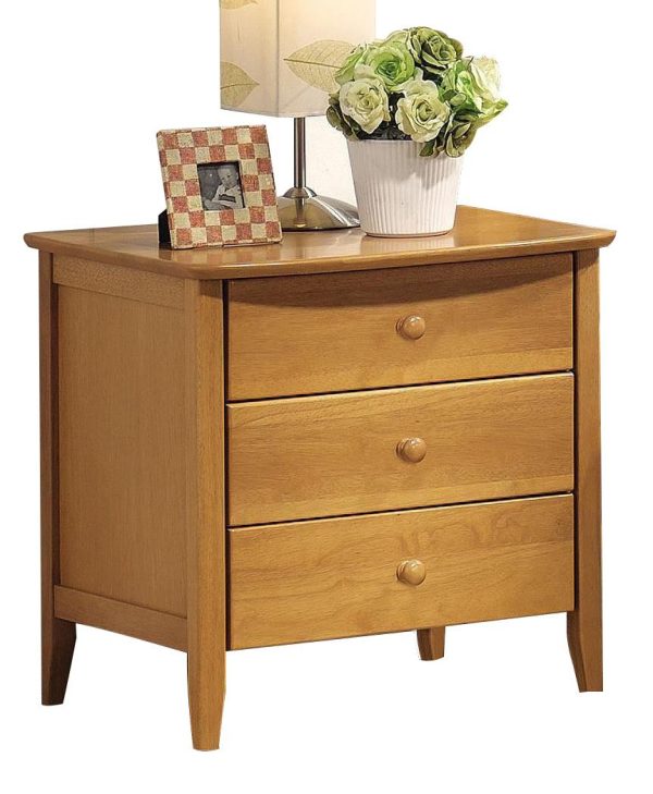 Acme San Marino Youth 3-Drawer Nightstand in Maple 08948 Discount