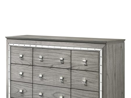 Antares Light Gray Oak Dresser Sale