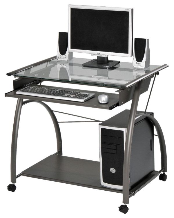 Acme Vincent Metal Computer Desk 00118 Hot on Sale