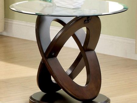 Atwood II Dark Walnut End Table Sale