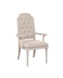 Wynsor Fabric & Antique Champagne Arm Chair Supply