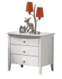 Acme San Marino Youth 3-Drawer Nightstand in White 09158 Online now