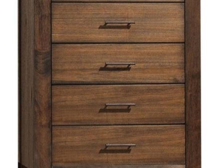 Acme Merrilee 5-Drawer Chest in Oak 21686 Cheap