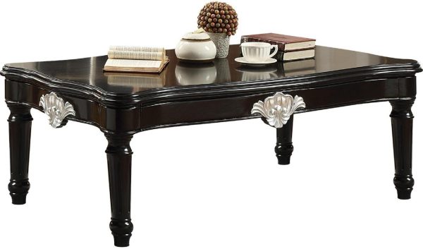 Acme Furniture Ernestine Coffee Table in Black 82110 on Sale