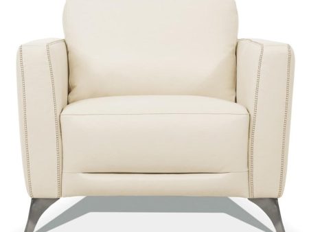 Acme Furniture Malaga Chair in Cream 55007 on Sale