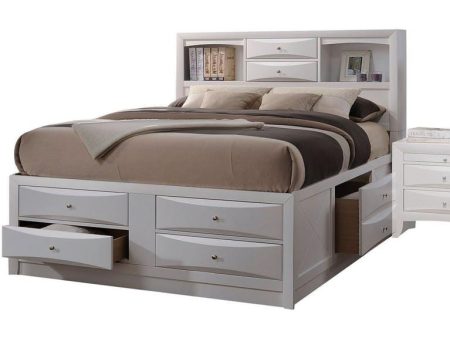 Acme Ireland Queen Storage Bed in White 21700Q Online Sale