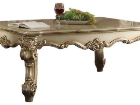 Acme Vendome Rectangular Coffee Table in Gold Patina 83120 Online Hot Sale