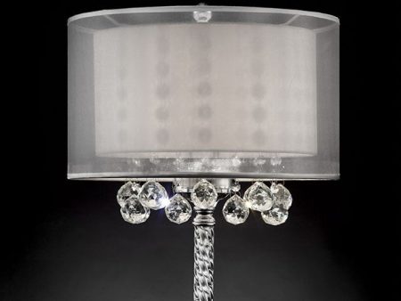 30 H Table Lamp, Hanging Crystal For Cheap