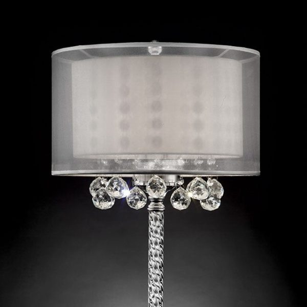 30 H Table Lamp, Hanging Crystal For Cheap