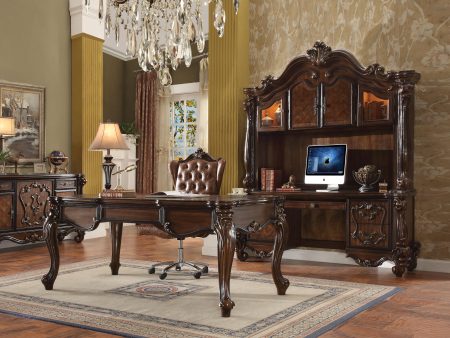 Versailles Cherry Oak Computer Desk & Hutch Online Sale