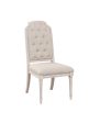 Wynsor Fabric & Antique Champagne Side Chair Online now