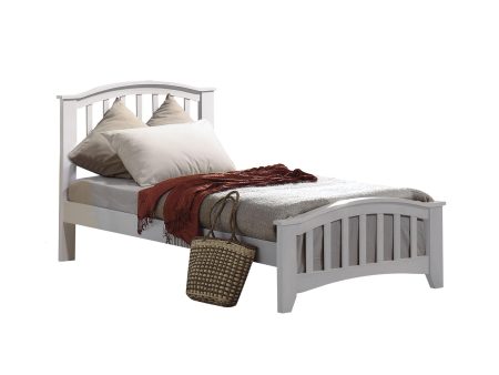 San Marino White Twin Bed Fashion