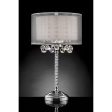 30 H Table Lamp, Hanging Crystal For Cheap