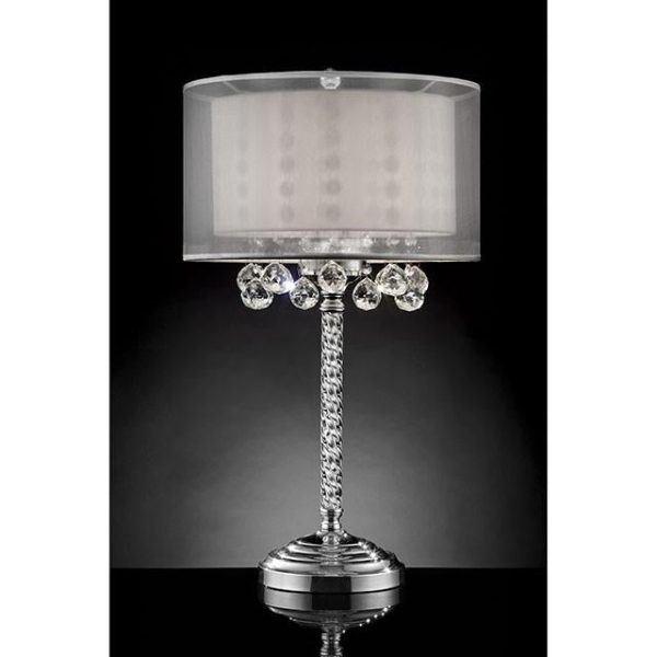 30 H Table Lamp, Hanging Crystal For Cheap