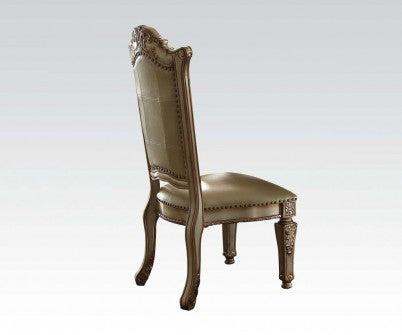 Acme Vendome Side Chair (Set of 2) in Gold Patina 63003 Sale