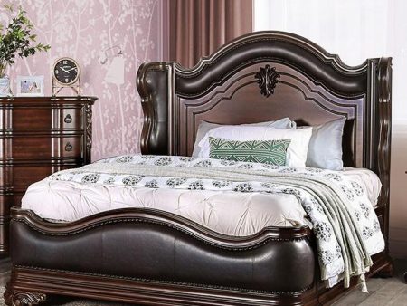 Arcturus Brown Cherry E.King Bed Discount