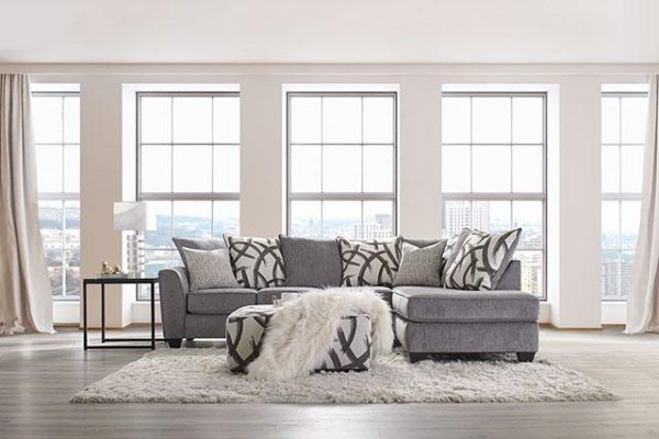 AMERSHAM Sectional, Gray Supply