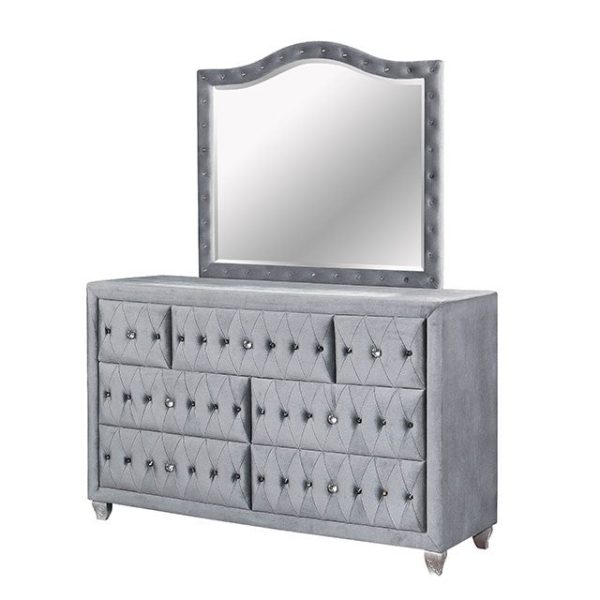 Alzir Gray Dresser Fashion