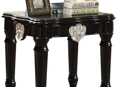 Acme Furniture Ernestine End Table in Black 82112 For Discount