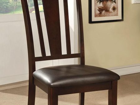 Bridgette I Espresso Side Chair (2 CTN) Cheap