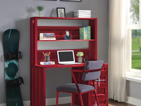 Cargo Red Desk & Hutch Online now