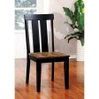 ALANA Antique Oak Black Side Chair (2 CTN) Online