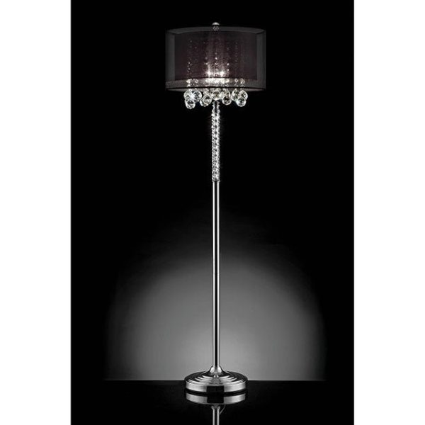 Ivy Chrome Floor Lamp on Sale