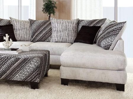 EIMEAR Sectional, Off-white Black Online Sale