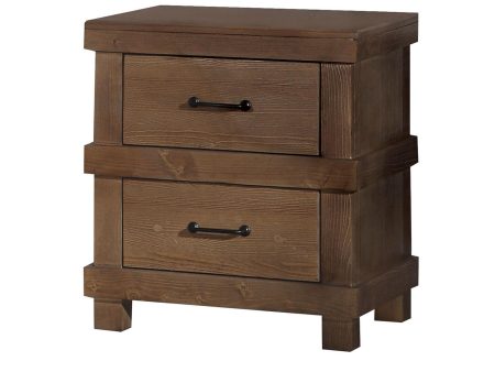 Adams Antique Oak Nightstand For Discount