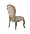 Chelmsford Beige Fabric & Antique Taupe Side Chair Online Hot Sale