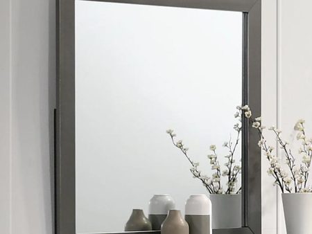 ALISON Mirror, Dark Walnut Online Hot Sale