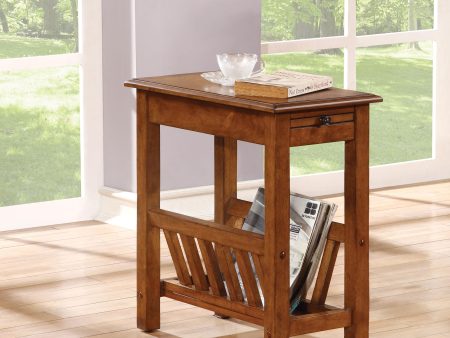 Jayme Tobacco Side Table Supply