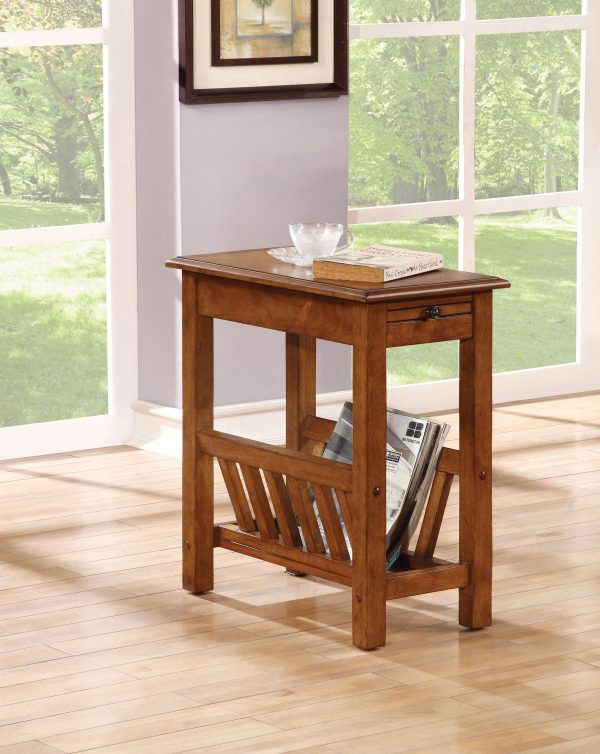 Jayme Tobacco Side Table Supply