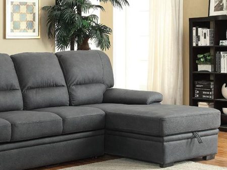 ALCESTER Graphite Sectional w  Sleeper, Graphite Hot on Sale