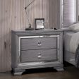 Alanis Light Gray Night Stand Sale