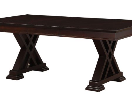 Acme Furniture Katrien Dining Table in Espresso 71855 For Sale