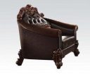 Acme Vendome Living Room Chair in Cherry 53132 on Sale