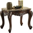 Acme Furniture Latisha End Table in Marble Antique Oak 82147 Online now