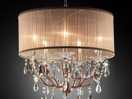 CECELIA Ceiling Lamp, Hanging Crystal For Discount