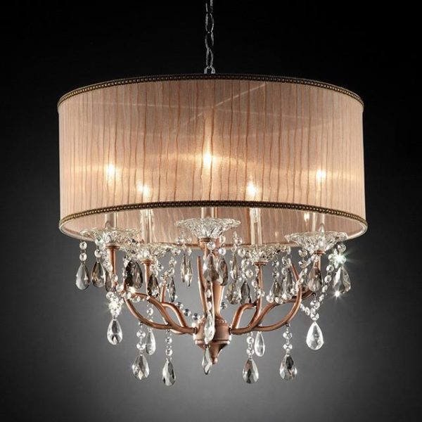 CECELIA Ceiling Lamp, Hanging Crystal For Discount