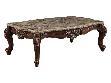 Acme Furniture Mehadi Coffee Table in Walnut 81695 Fashion