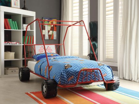 Xander Red Go Kart Twin Bed Online Hot Sale