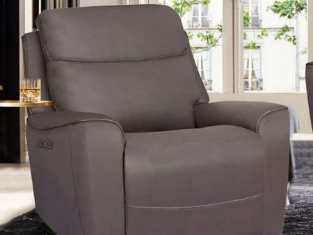 ARTEMIA Power Recliner, Gray Discount