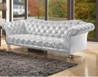 Acme Furniture Dixie Sofa in Metallic Silver 52780 For Discount